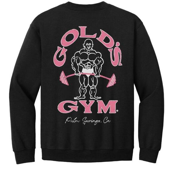 Tops - Palm Springs Gym Black And Crewneck Sweatshirt